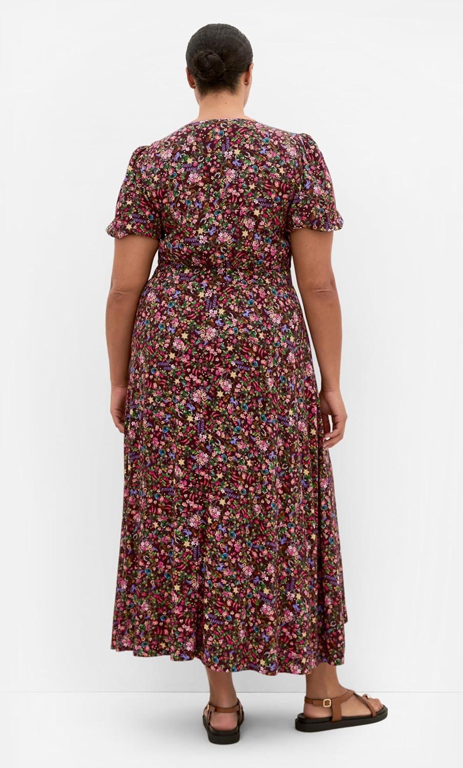 image:imageCity Chic Plus Size Dress Aliya Prairie Print MaxiRodeo Ditsy