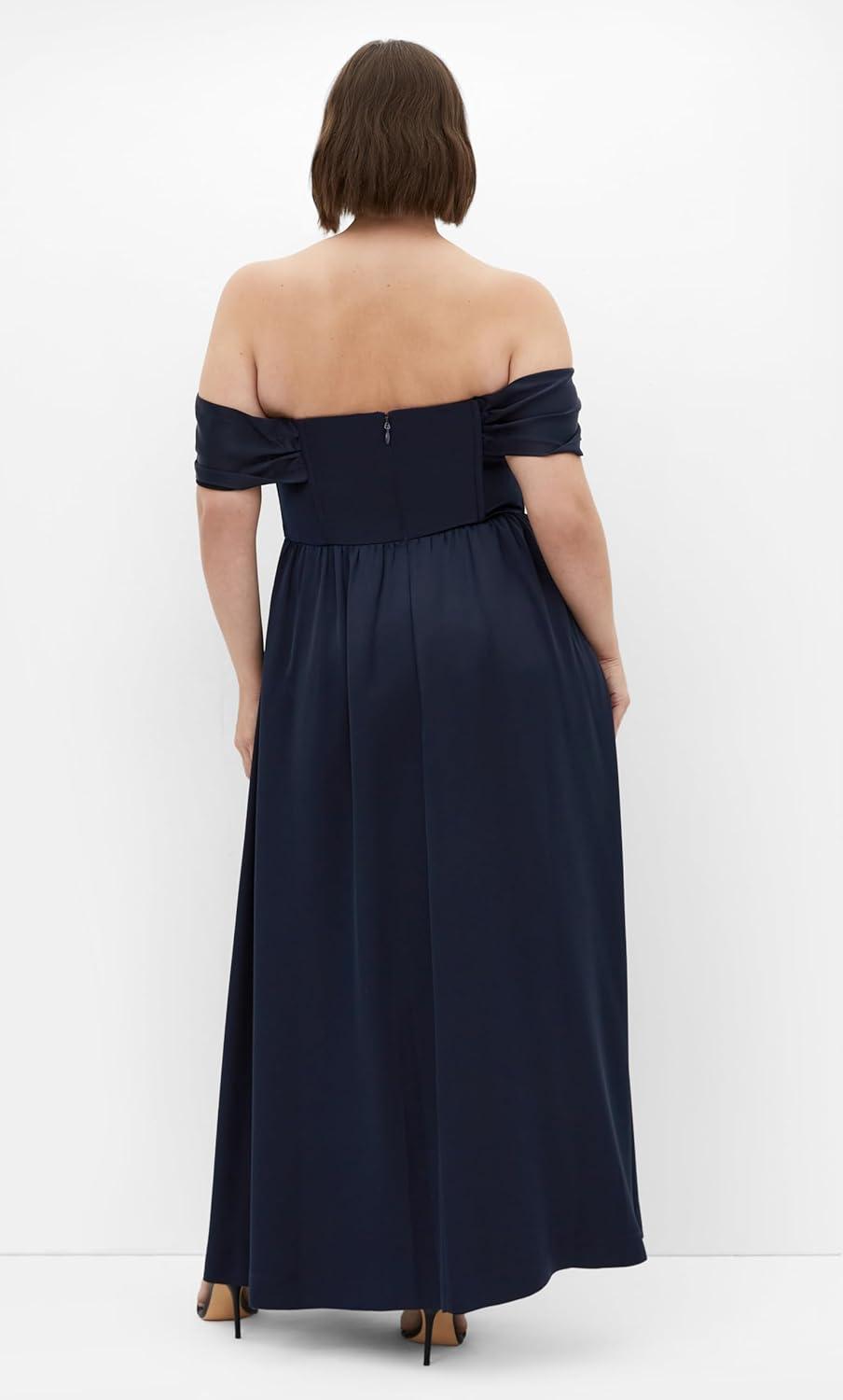 image:imageCity Chic Plus Size Dress Angel Love MaxiNavy