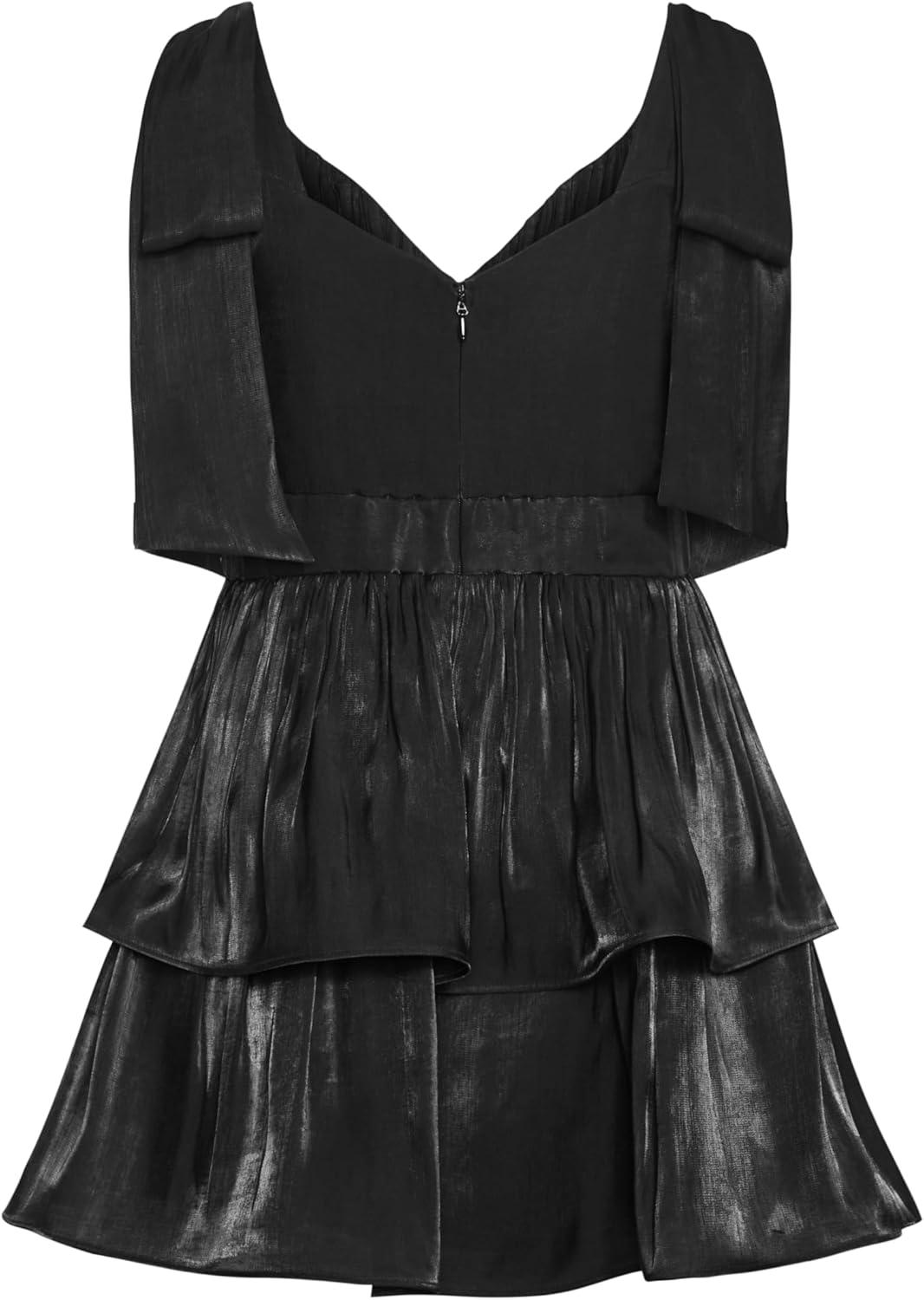 image:imageCity Chic Plus Size Dress Betty Bow MiniBlack