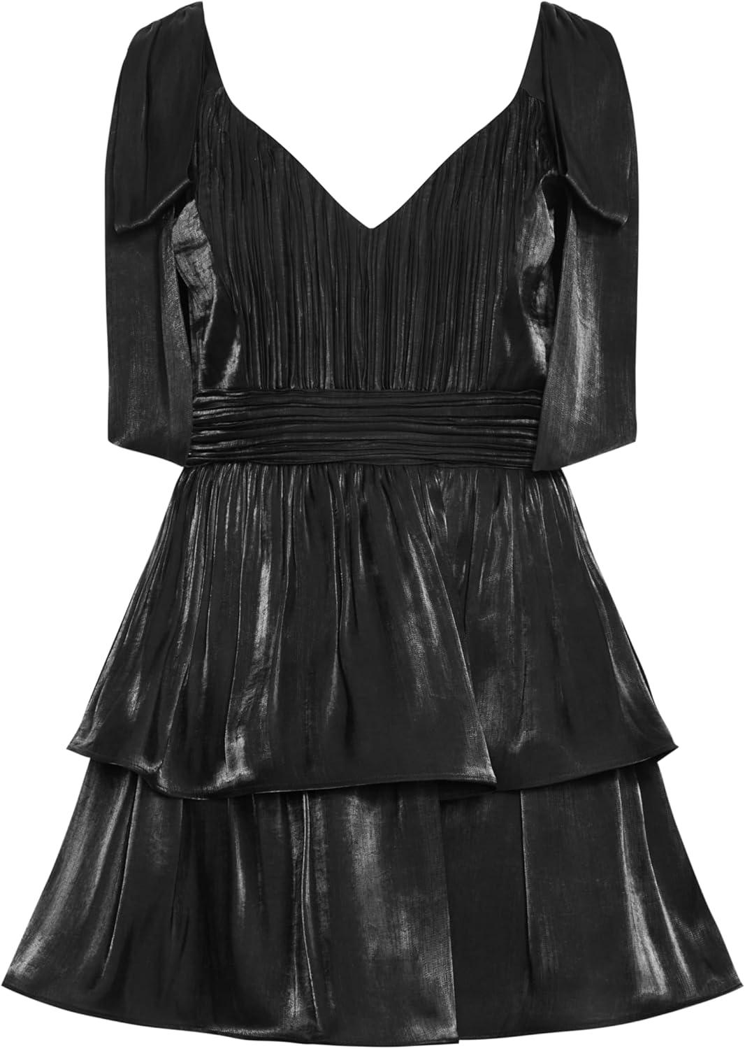 image:imageCity Chic Plus Size Dress Betty Bow MiniBlack