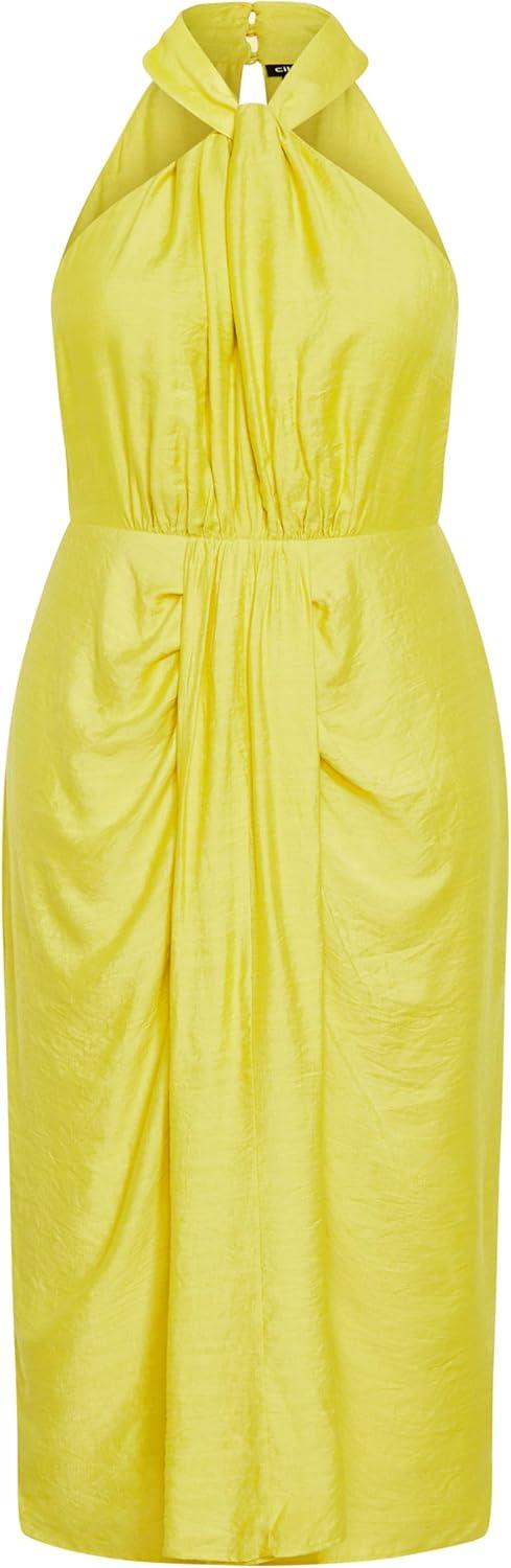 image:imageCity Chic Plus Size Dress Briella MaxiLush Lime