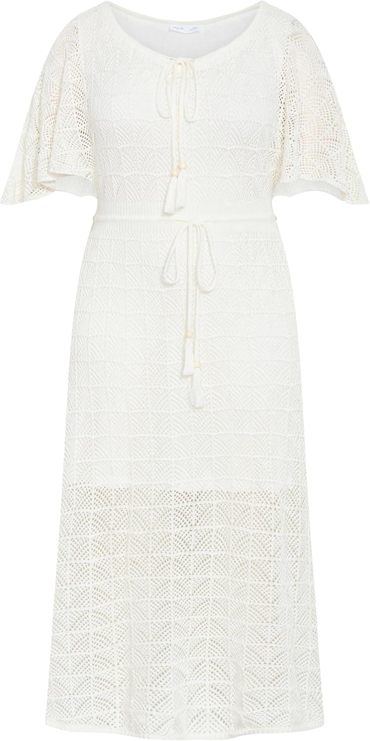 image:imageCity Chic Plus Size Dress Cassie Crochet KnitCreme