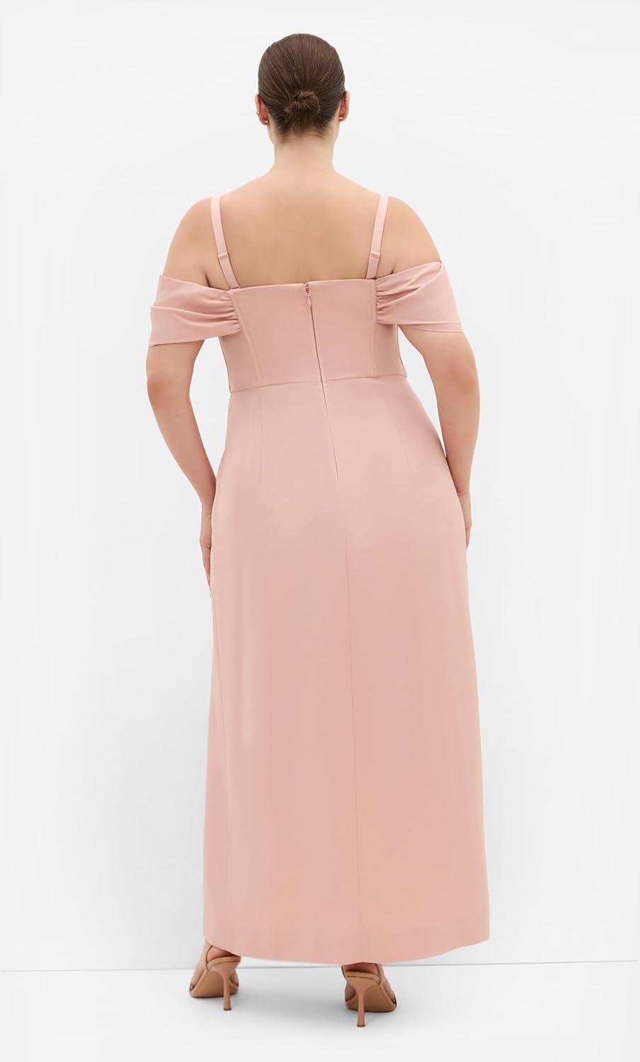 image:imageCity Chic Plus Size Dress Forbidden Love MaxiBallet Pink