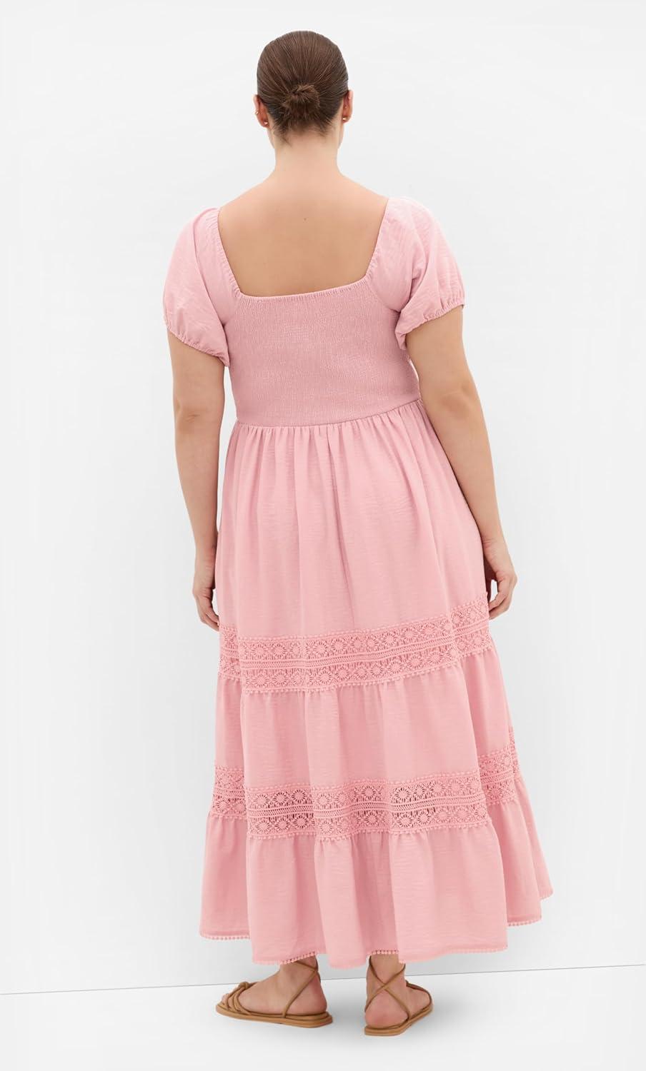 image:imageCity Chic Plus Size Dress Haven MaxiPeachy