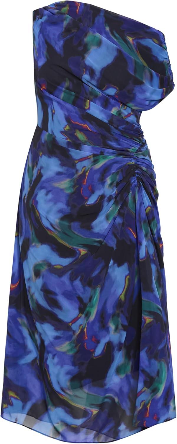 image:imageCity Chic Plus Size Dress Haze Print MaxiBlue Haze
