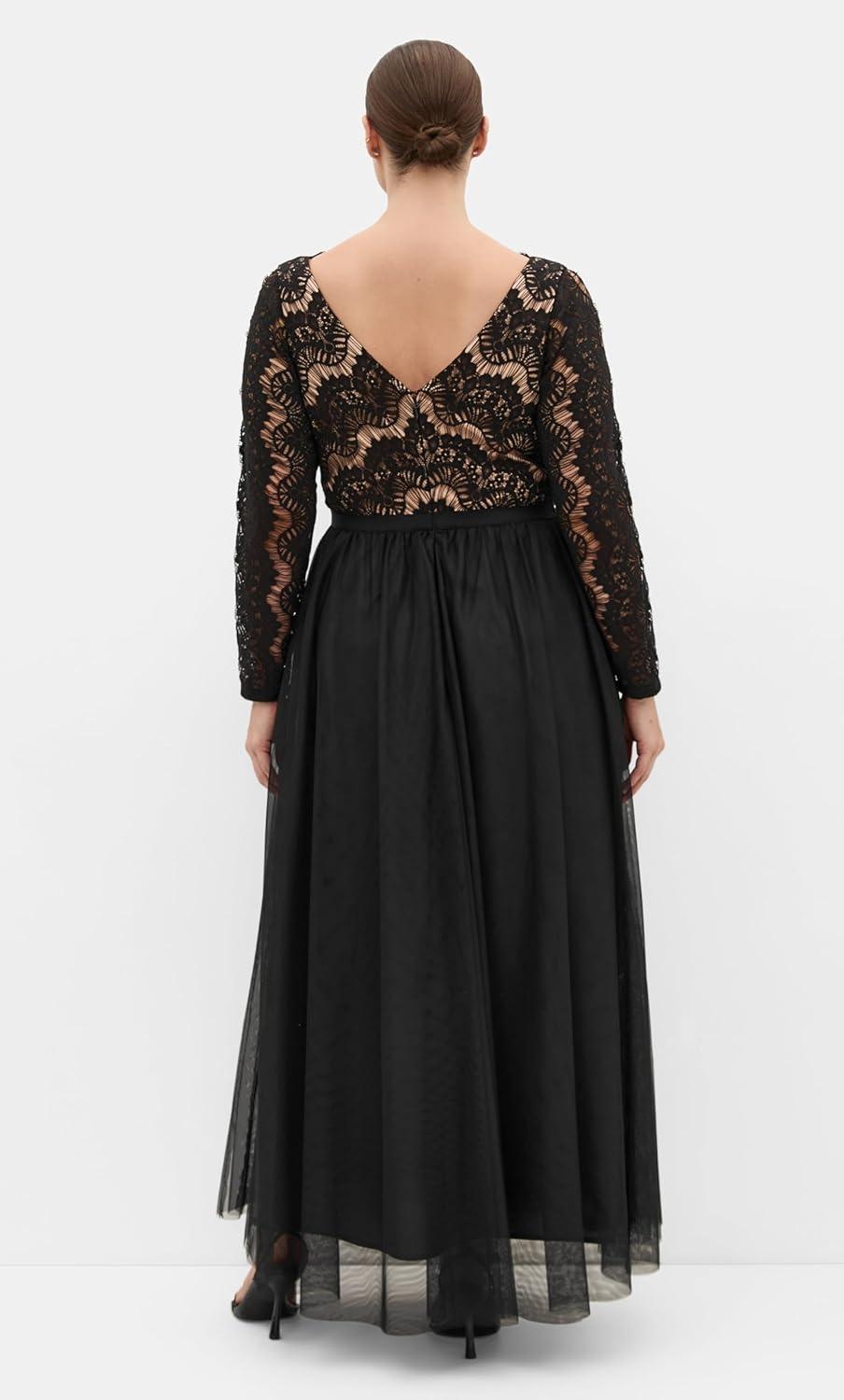 image:imageCity Chic Plus Size Dress Rare Beauty MaxiBlack