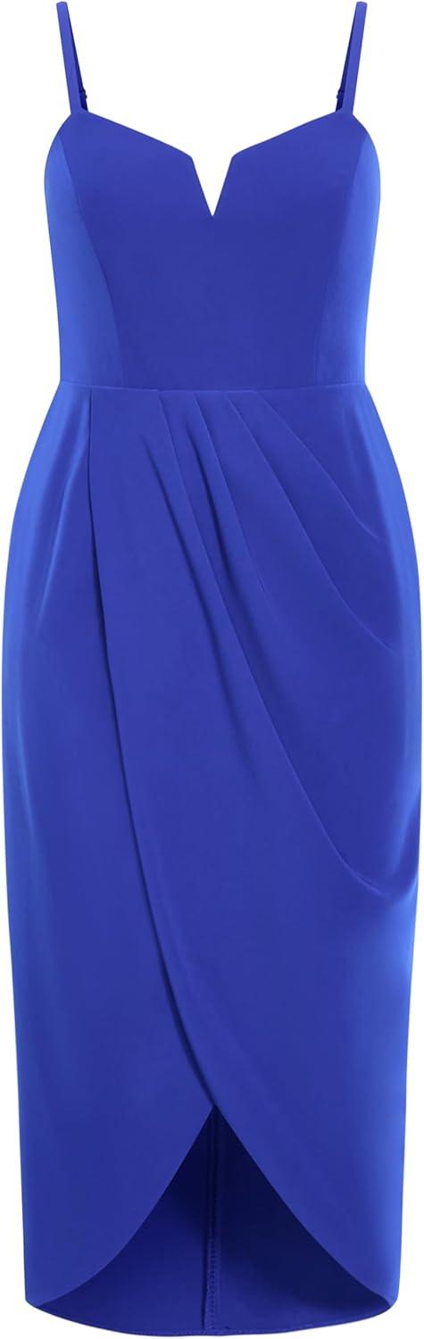 image:imageCity Chic Plus Size Dress Sassy Flex Fit Tulip VUltra Blue