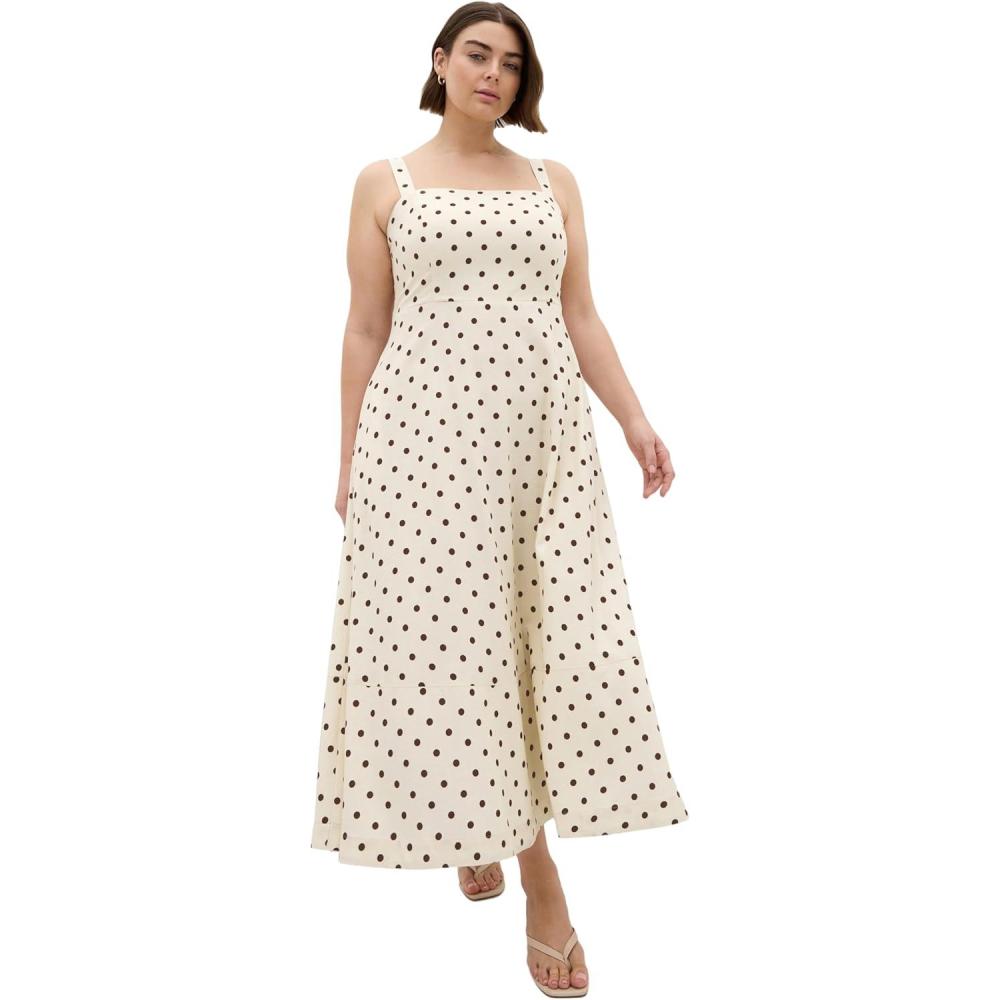 image:imageCity Chic Plus Size Dress Collins Palm Print MaxiSweet Spot