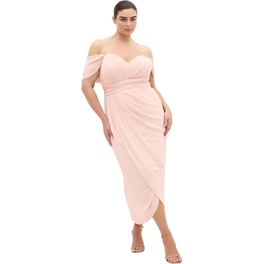 image:imageCity Chic Plus Size Dress Entwine MaxiBallet Pink