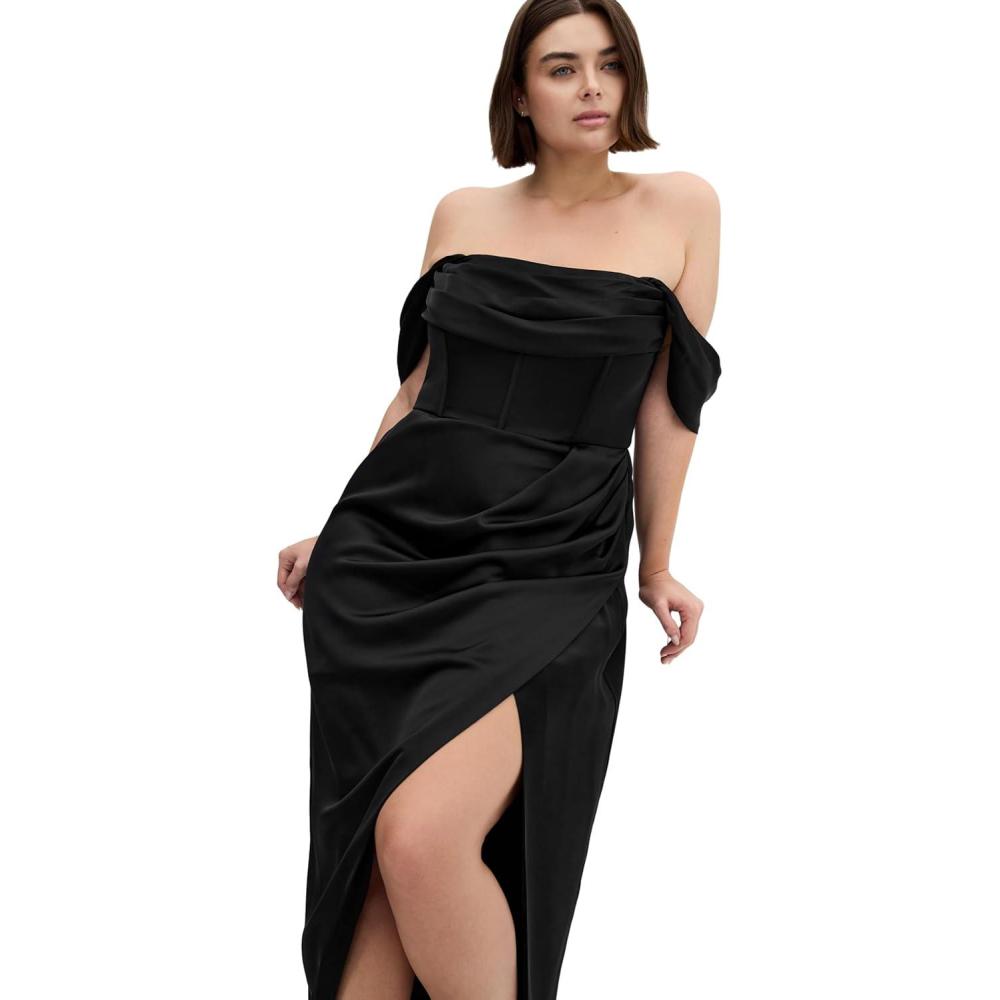 image:imageCity Chic Plus Size Dress  Forbidden Love MaxiBlack