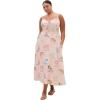 image:imageCity Chic Plus Size Dress  Billie Postcard Print MaxiPostcard