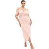image:imageCity Chic Plus Size Dress  Entwine MaxiBallet Pink