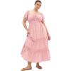 image:imageCity Chic Plus Size Dress  Haven MaxiPeachy