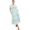 image:imageCity Chic Plus Size Dress  Haven MaxiSeafoam