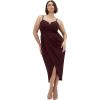 image:imageCity Chic Plus Size Dress  Sassy Flex Fit Tulip VOx Blood