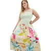 image:imageCity Chic Plus Size Dress  Sorrento Print MaxiSorrento Summer