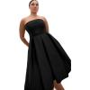 image:imageCity Chic Plus Size Dress  Tiffany Strapless MidiBlack