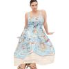 image:imageCity Chic Plus Size Dress  Voyage Print MaxiVoyage Bdr