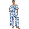 image:imageCity Chic Plus Size Jumpsuit  Peta Mykonos PrintMykonos