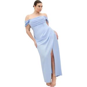 City Chic Plus Size Dress – Forbidden Love Maxi(Sky Blue)