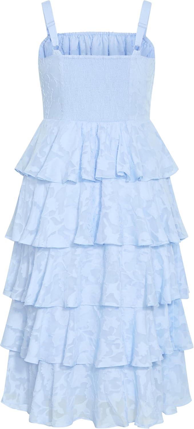 image:imageCity Chic Plus Size Dress Daniela Ruffle TierSky Blue