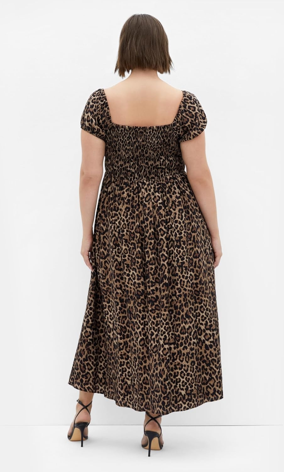 image:imageCity Chic Plus Size Dress Abbigail Floral Print MaxiLeopard