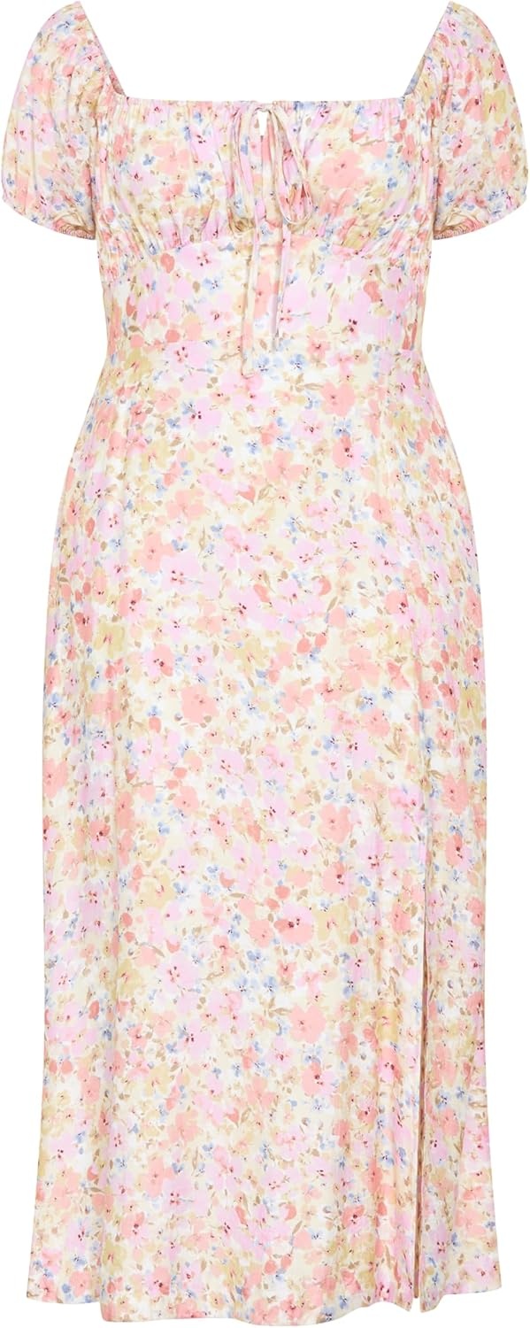 image:imageCity Chic Plus Size Dress Amalie Print MaxiVintage Ditsy