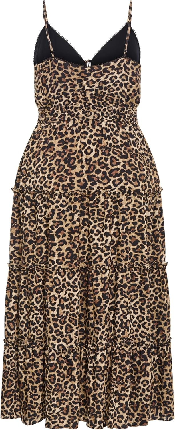 image:imageCity Chic Plus Size Dress Amaya Leopard Print MaxiLeopard