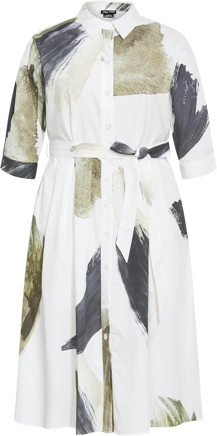 image:imageCity Chic Plus Size Dress Angel Print