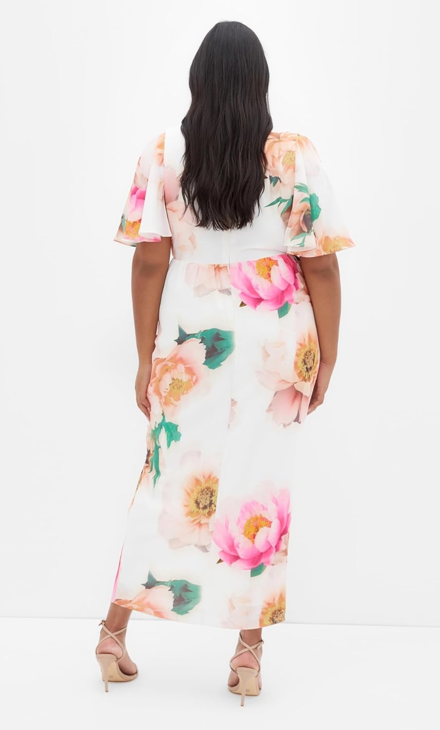 image:imageCity Chic Plus Size Dress Braelynn Garden Print MaxiGarden Party