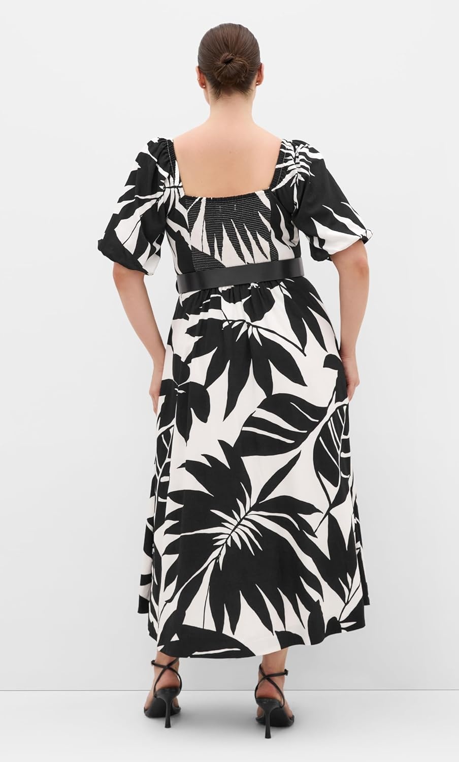 image:imageCity Chic Plus Size Dress Collins Oasis Print Belted MaxiIsland Oasis