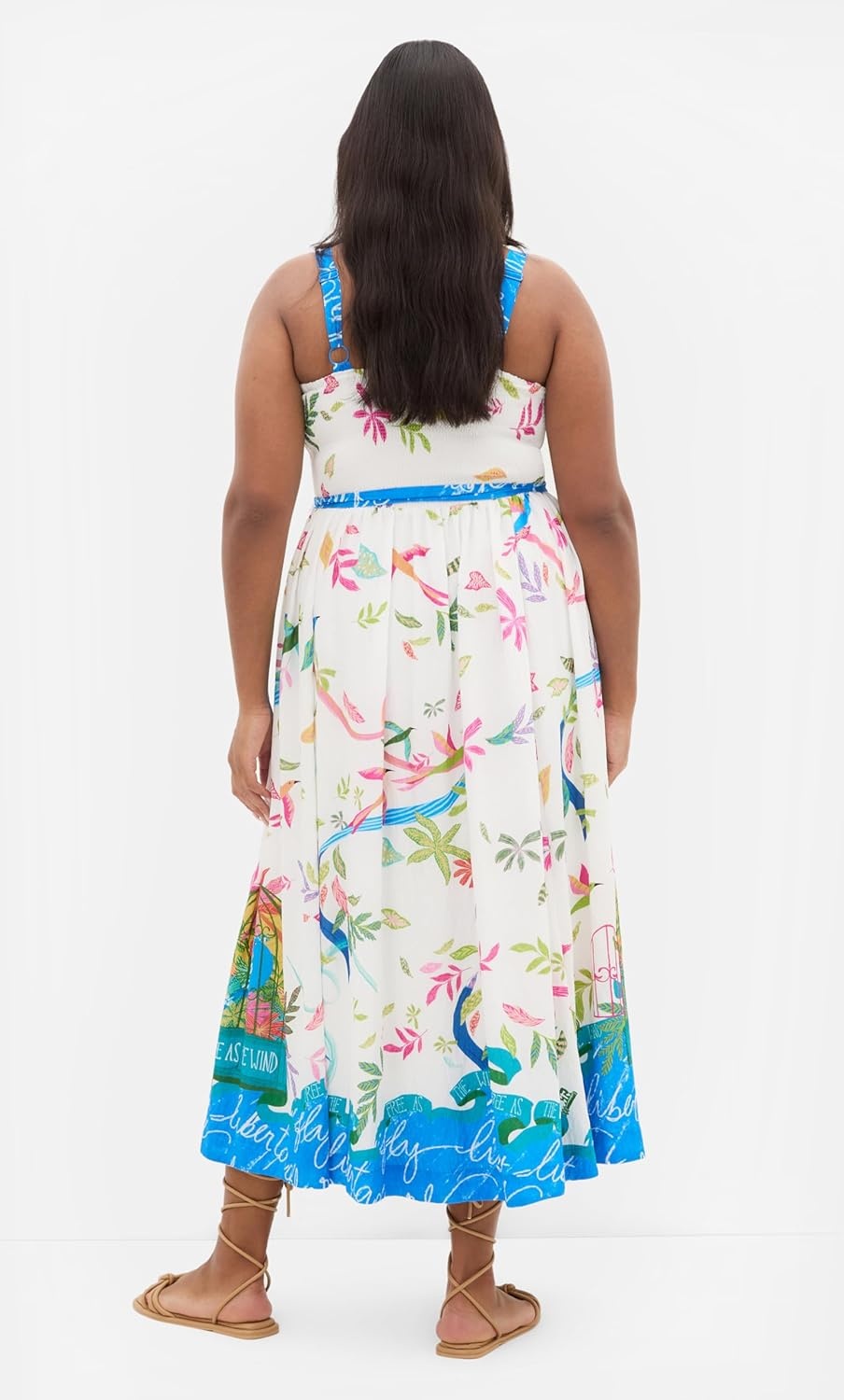 image:imageCity Chic Plus Size Dress Free Spirit Print MidiFree Spirit