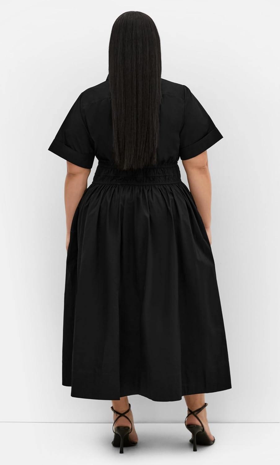 image:imageCity Chic Plus Size Dress Lana MidiBlack