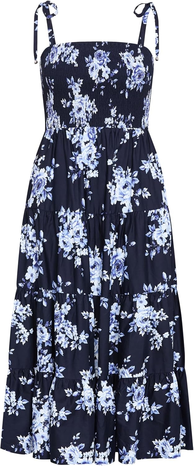 image:imageCity Chic Plus Size Dress Marli Floral Tier MaxiAmalfi Fl