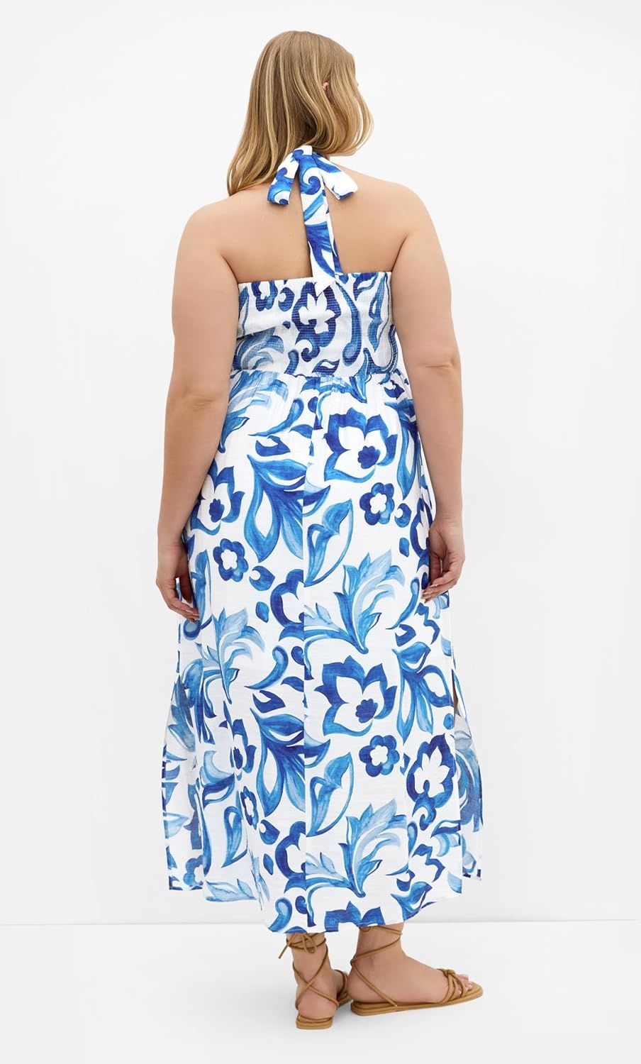 image:imageCity Chic Plus Size Dress Peta Serene Print MaxiMykonos