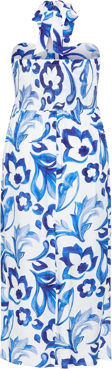 image:imageCity Chic Plus Size Dress Peta Serene Print MaxiMykonos