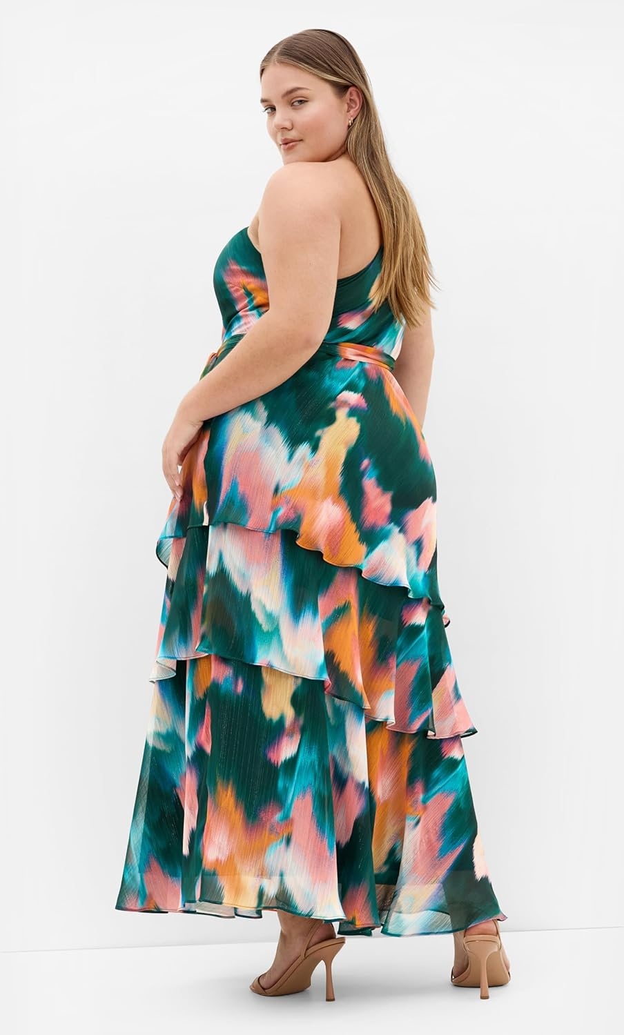 image:imageCity Chic Plus Size Dress Rendezvous One Shoulder MaxiRendezvous