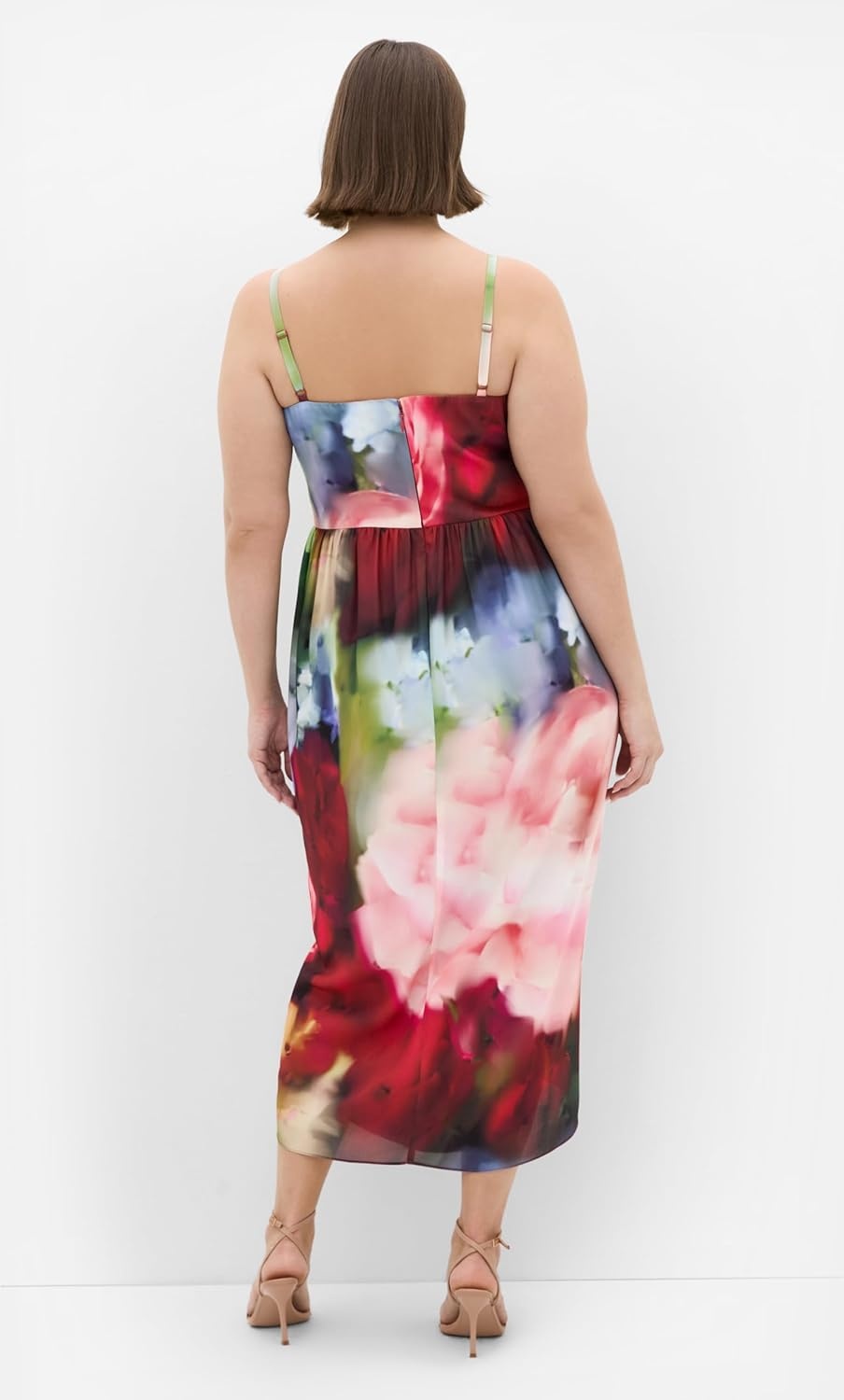 image:imageCity Chic Plus Size Dress Sassy Floral Print Tulip MidiTemptation Fl