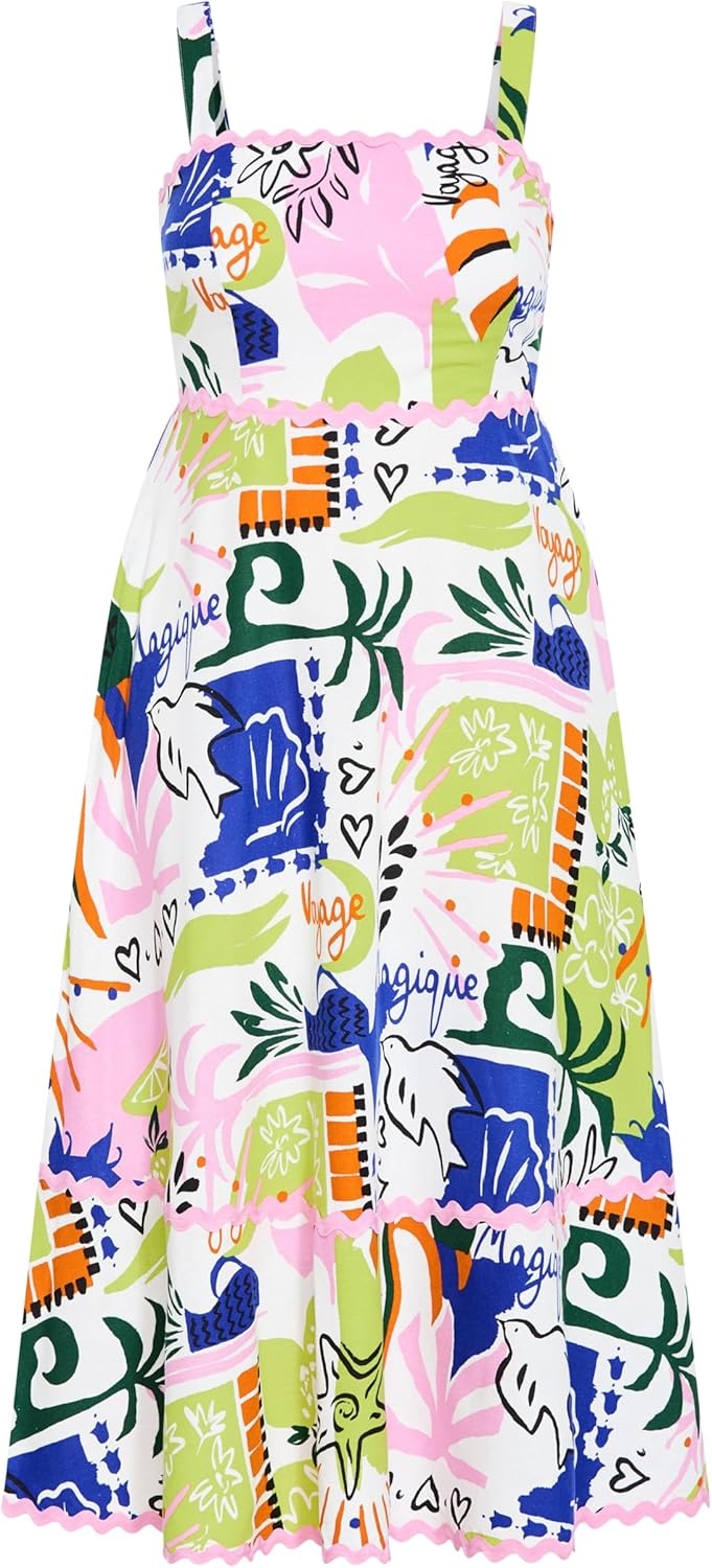 image:imageCity Chic Plus Size Dress Shani Print MaxiSummer Craze