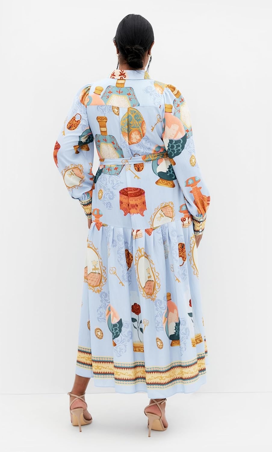 image:imageCity Chic Plus Size Dress Stella Beauty Print MaxiRefined Beauty