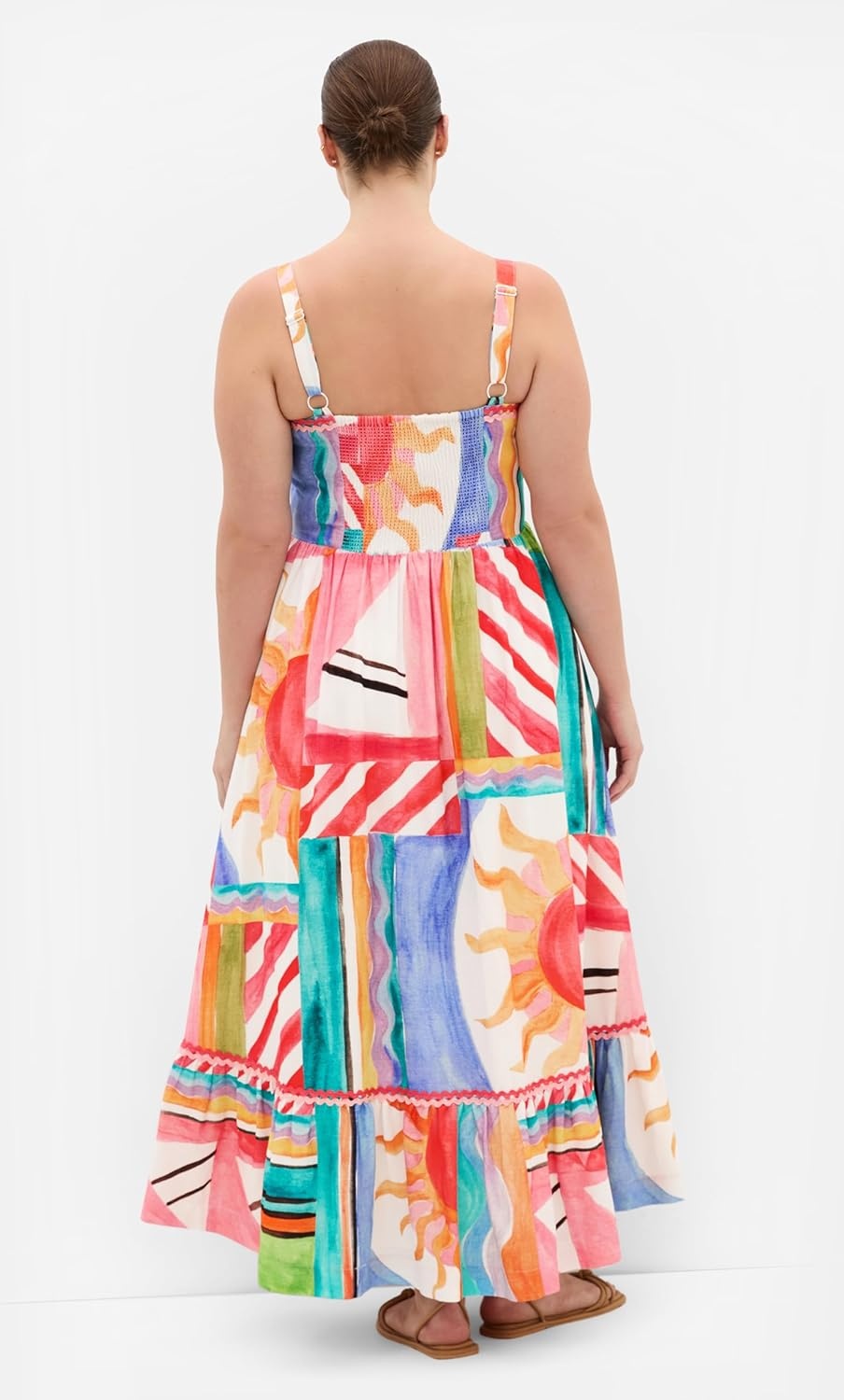 image:imageCity Chic Plus Size Dress Sunlit Print MaxiSunlit Days