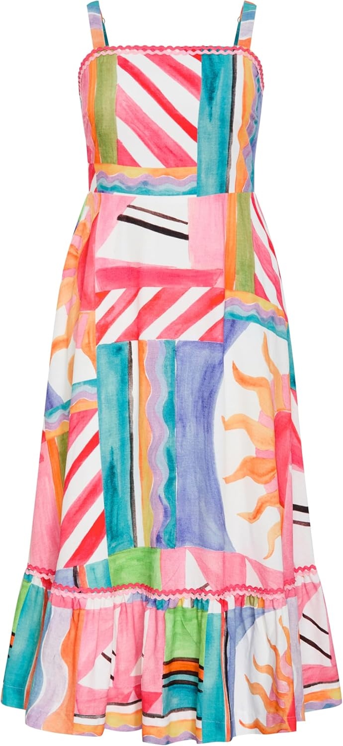 image:imageCity Chic Plus Size Dress Sunlit Print MaxiSunlit Days