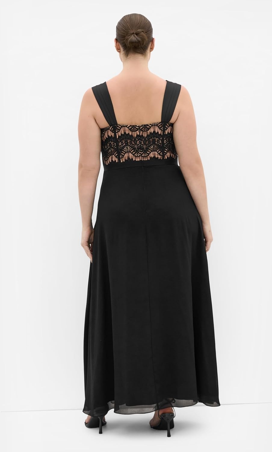 image:imageCity Chic Plus Size Dress Sweet Evie Chiffon MaxiBlack