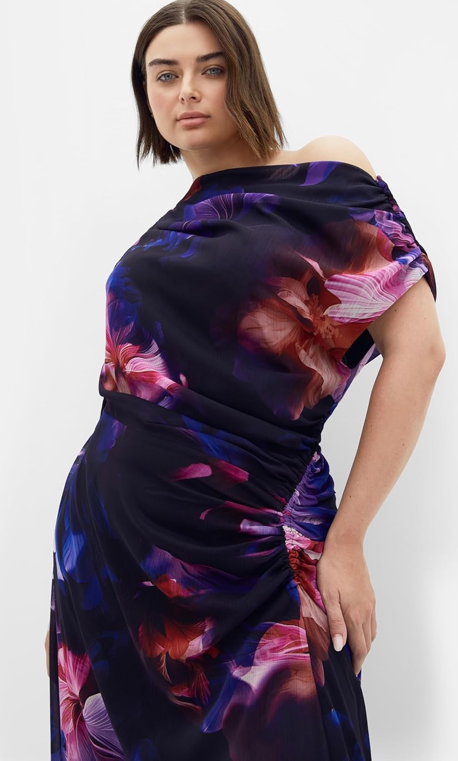 image:imageCity Chic Plus Size Dress Vivid Print MaxiVivid Floral