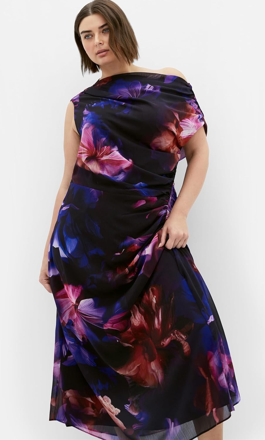 image:imageCity Chic Plus Size Dress Vivid Print MaxiVivid Floral