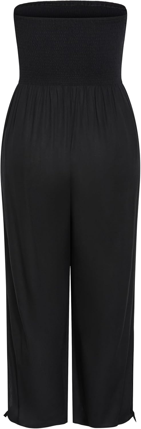 image:imageCity Chic Plus Size Jumpsuit Ally StraplessBlack