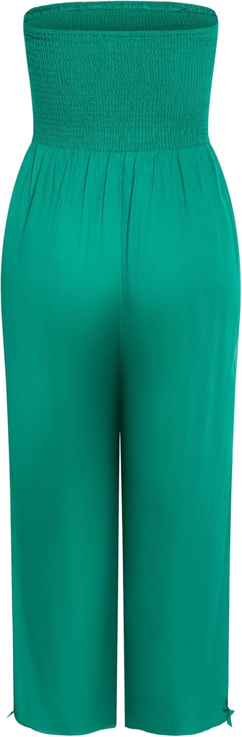 image:imageCity Chic Plus Size Jumpsuit Ally StraplessGreen