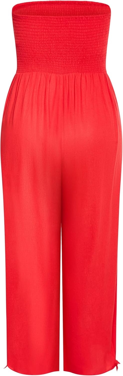 image:imageCity Chic Plus Size Jumpsuit Ally StraplessTigerlilly
