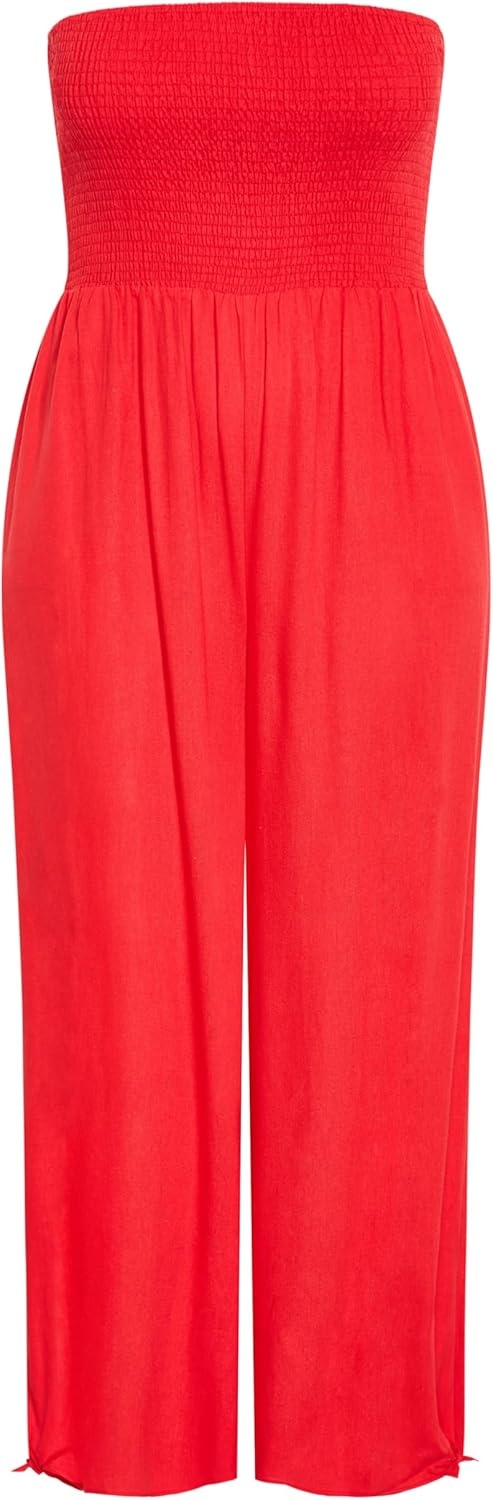 image:imageCity Chic Plus Size Jumpsuit Ally StraplessTigerlilly
