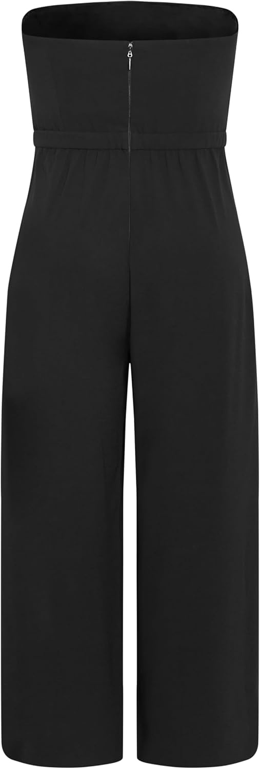 image:imageCity Chic Plus Size Jumpsuit Attract StraplessBlack